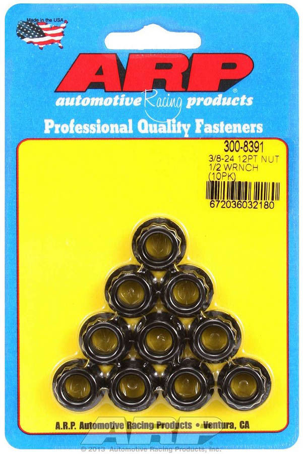ARP 3/8-24 12pt. Nuts (10)