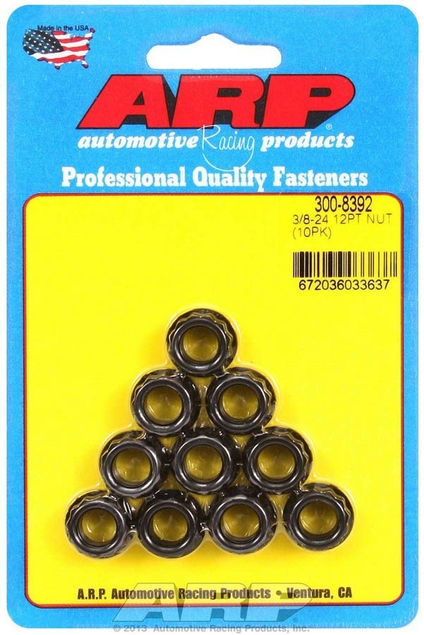 ARP 3/8-24 12pt. Nuts (10)