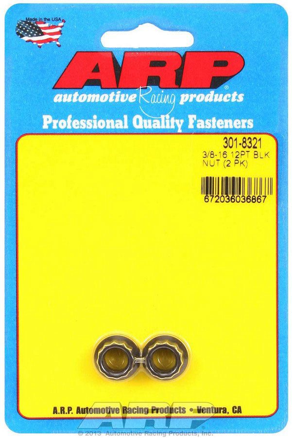 ARP 3/8-16 12pt Nut Kit 2pk