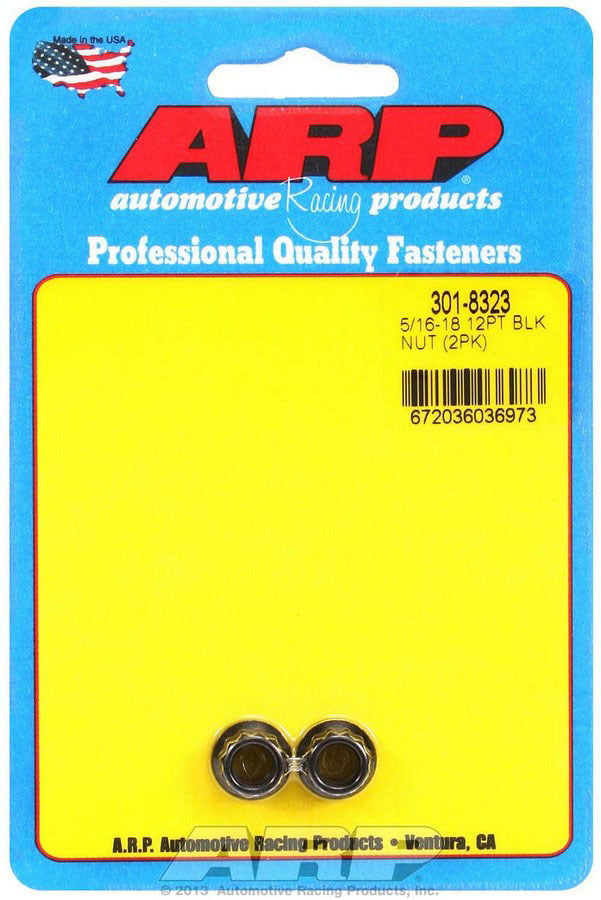 ARP 5/16-18 12pt Nut Kit 2pk