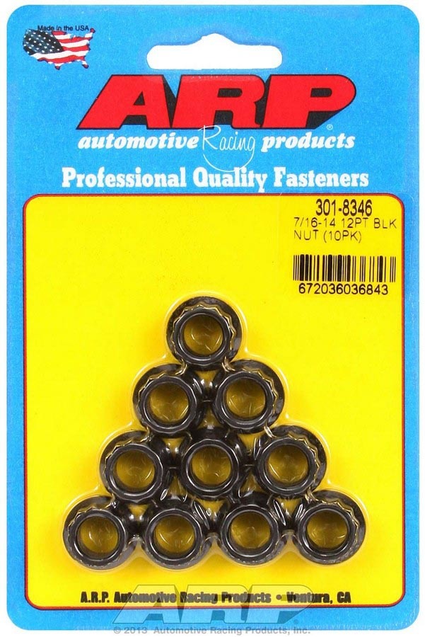 ARP 7/16-14 12pt. Nuts (10)