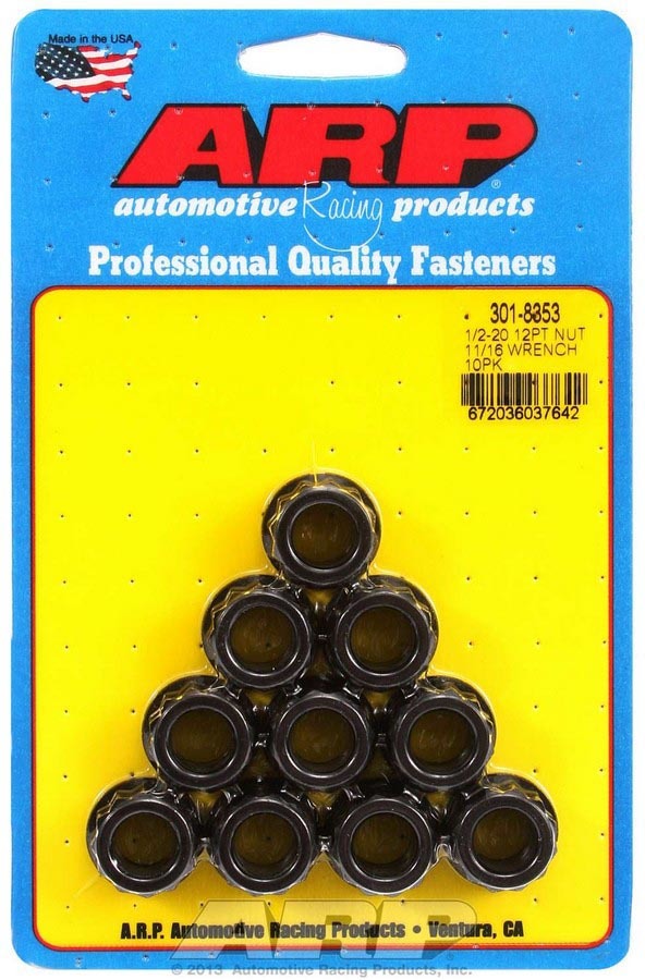ARP 1/2-20 12pt Nuts (10pk)