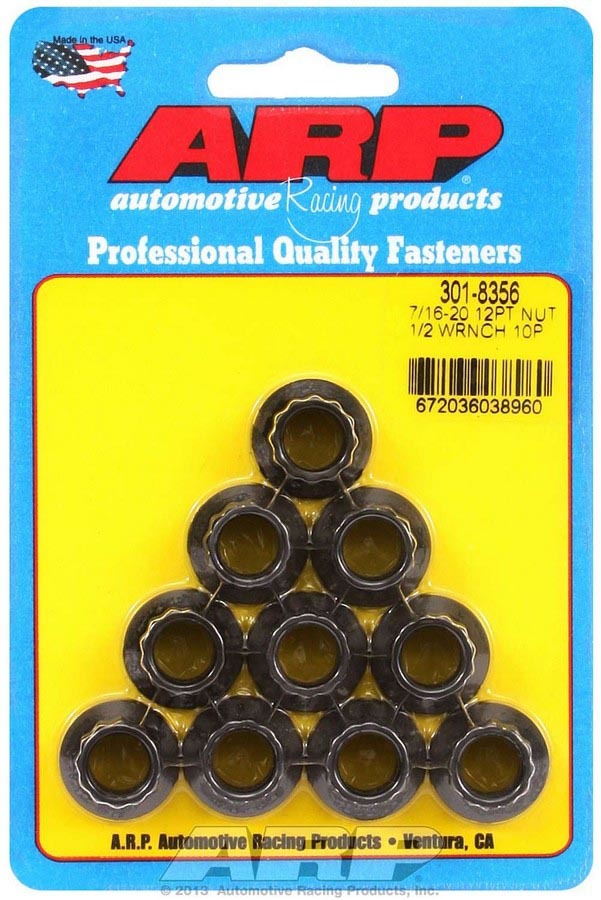 ARP 7/16-20 12pt Nuts (10pk)