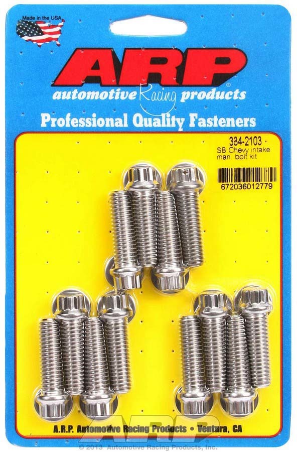 ARP SBC Intake Bolt Kit