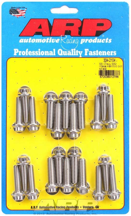ARP SBC SB2 Intake Manifold Bolt Kit