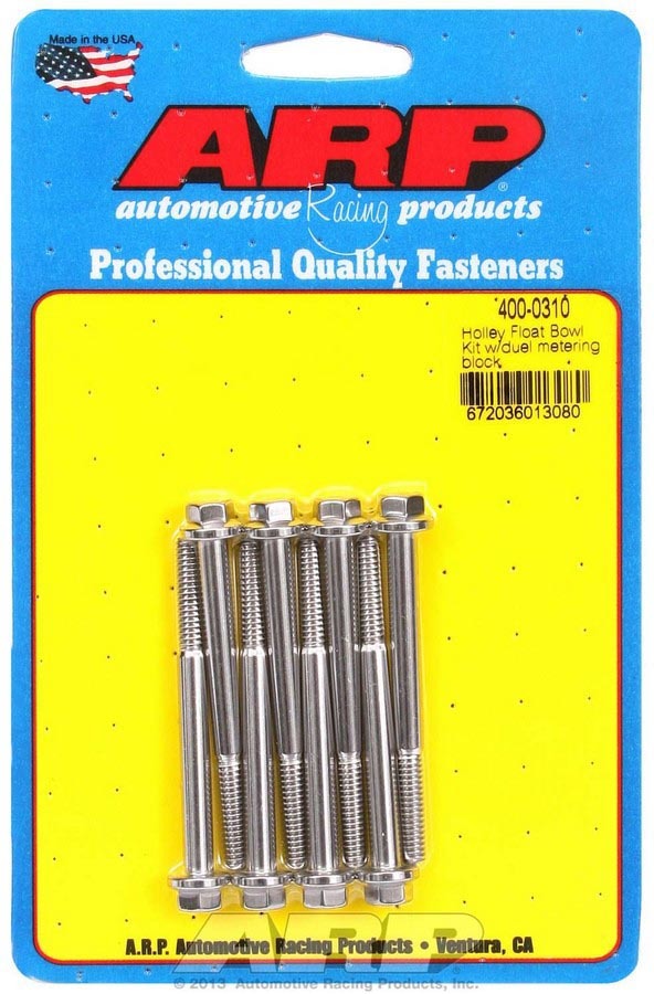 ARP Holley Float Bowl Bolt Kit