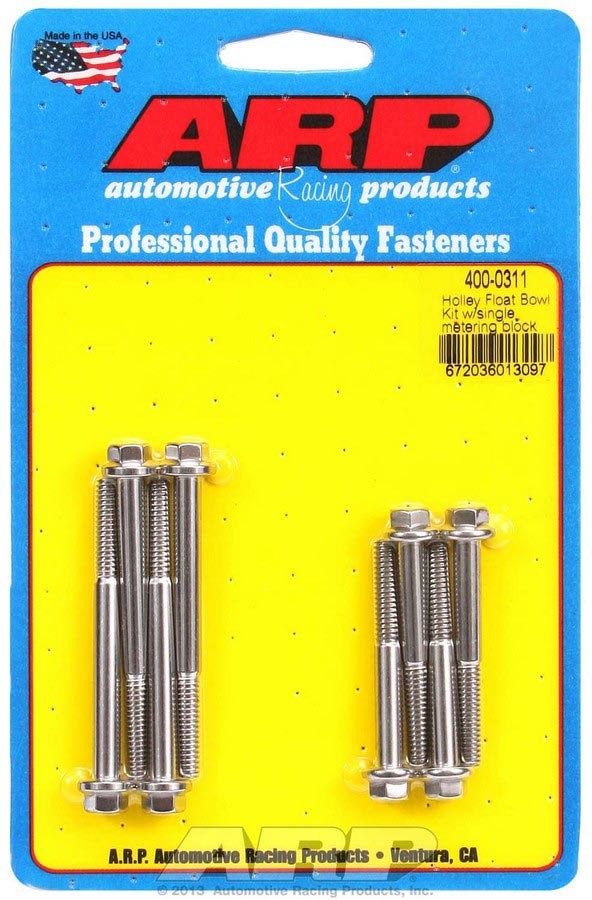 ARP Holley Float Bowl Bolt Kit
