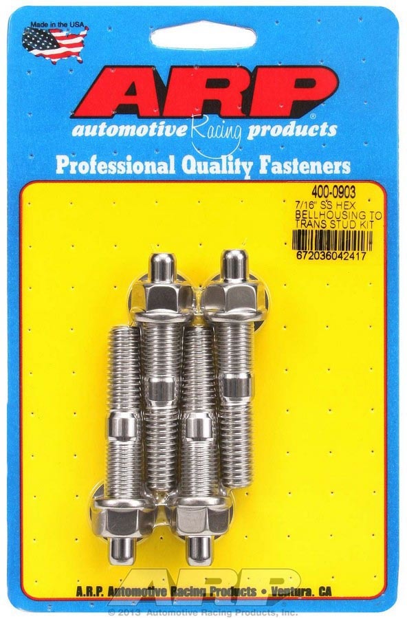 ARP 7/16-14 x 2.750 Stud Kit Bellhousing to Trans