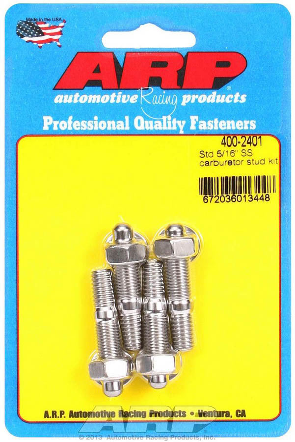 ARP S/S Carburetor Stud Kit 5/16in x  1.700in OAL