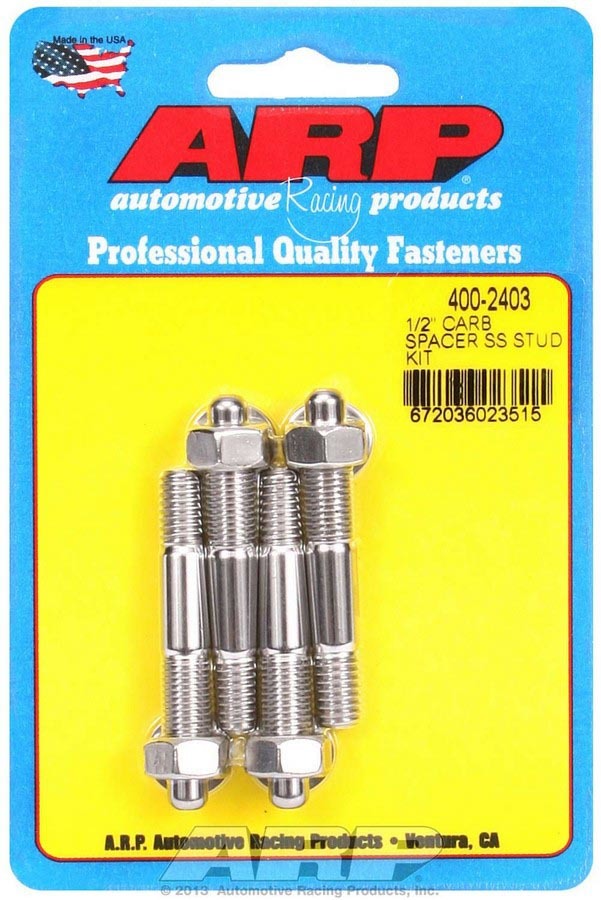 ARP S/S Carburetor Stud Kit 5/16in x  2.225in OAL