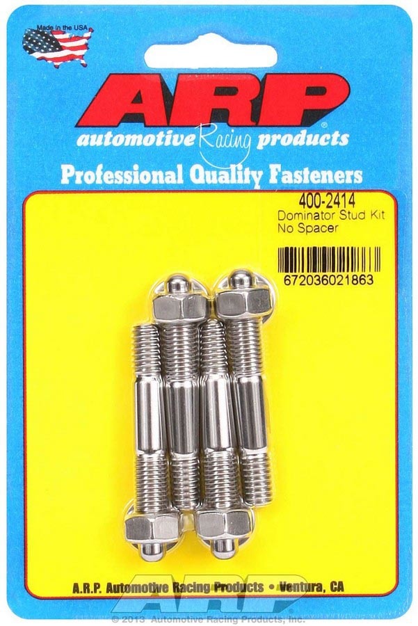 ARP S/S Carburetor Stud Kit 5/16in x  2.225in OAL