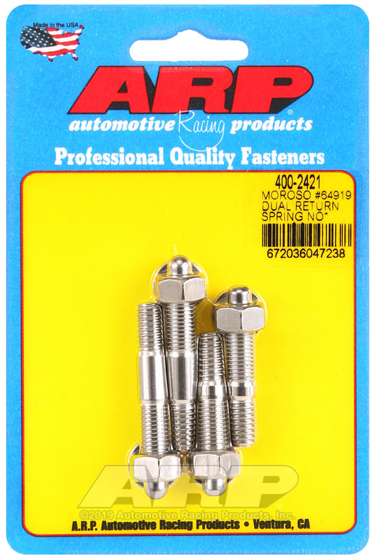 ARP SS Carb Studs No Spacer Plate