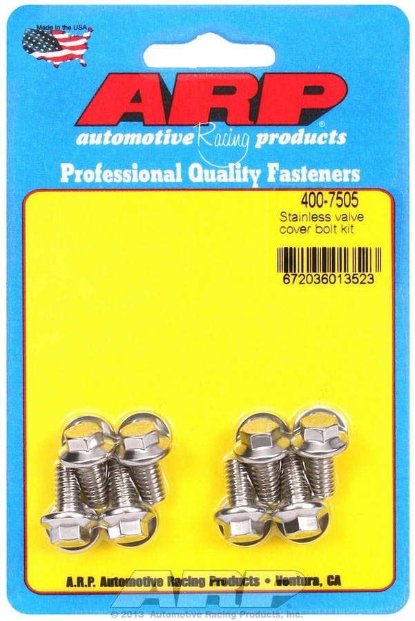 ARP S/S Valve Cover Bolt Kit 1/4in- 20 6pt. (8)
