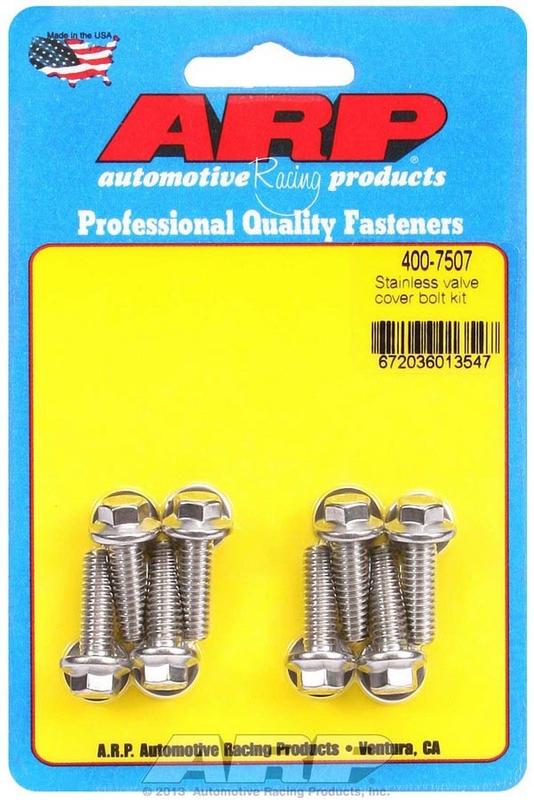 ARP S/S Valve Cover Bolt Kit 1/4in- 20 6pt. (8)