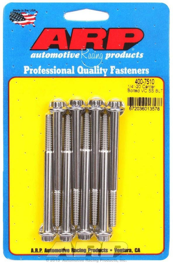 ARP S/S Valve Cover Bolt Kit 1/4in-20 12pt. (8)