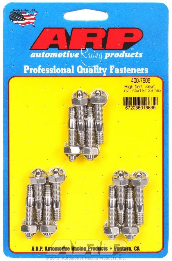 ARP S/S Valve Cover Stud Kit 6pt. (12)