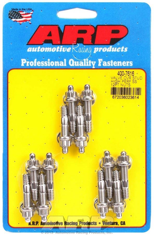 ARP S/S Valve Cover Stud Kit 12pt. (12)