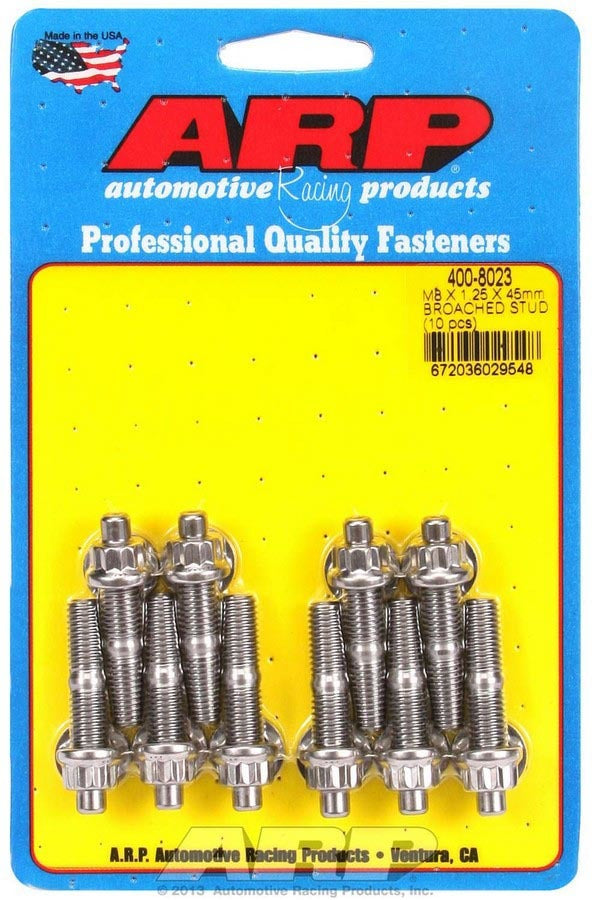 ARP S/S Stud Kit - (10) M8 x 1.25in x  45mm