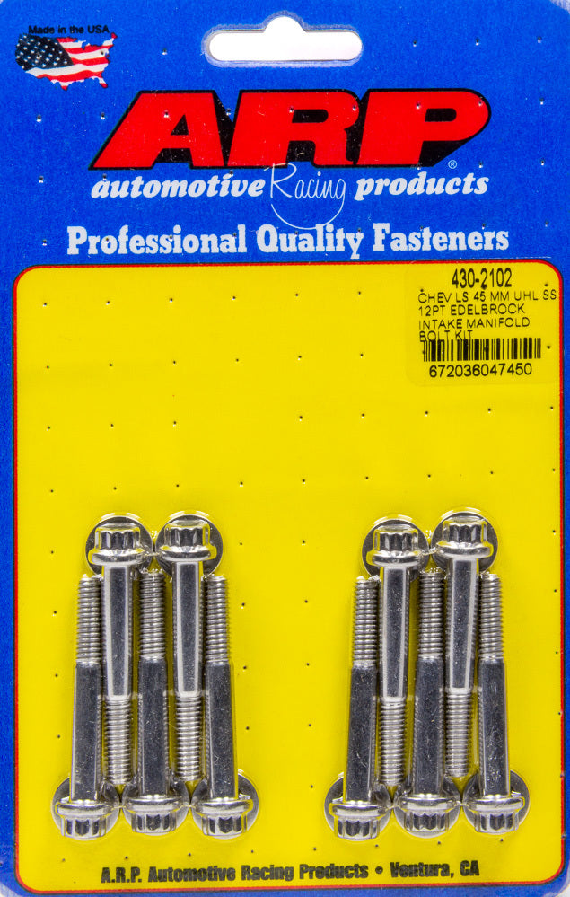 ARP Intake Manifold Bolt Kit GM LS w/Edelbrock Intake