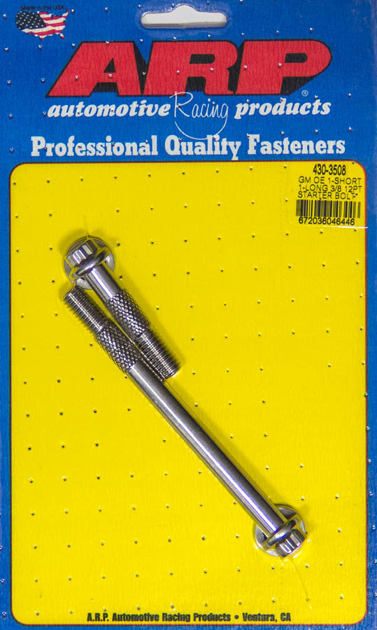 ARP S/S Starter 12pt Bolt Kit 3/8-16 x 1.975/4.660