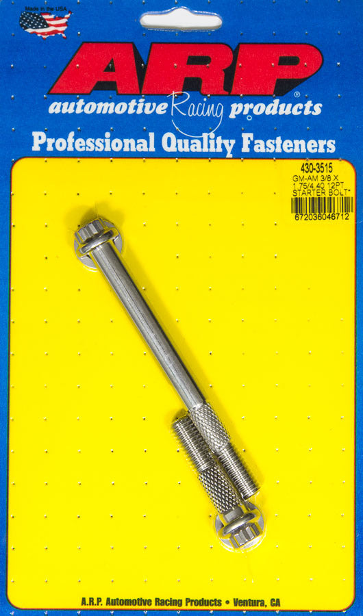 ARP S/S Starter 12pt Bolt Kit