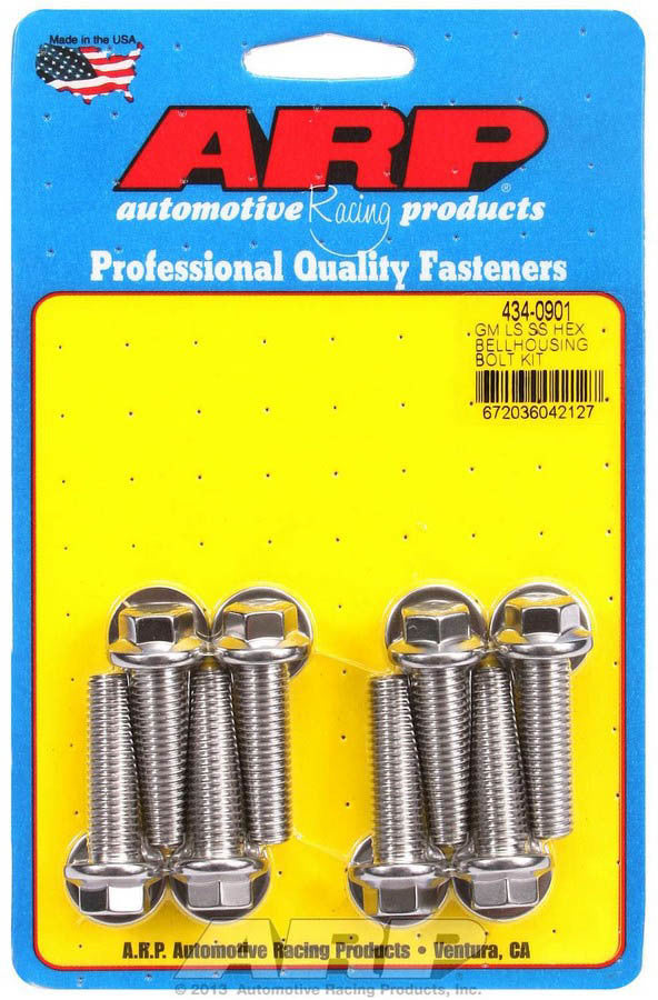 ARP Bellhousing Bolt Kit - 6pt. GM LS