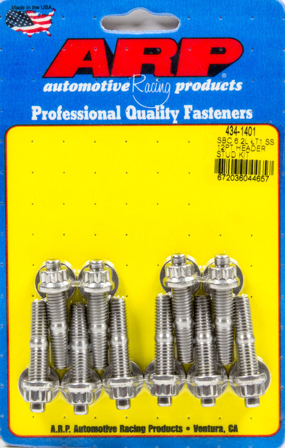 ARP Header Bolt Kit - GM LT1 6.2L 12pt S/S