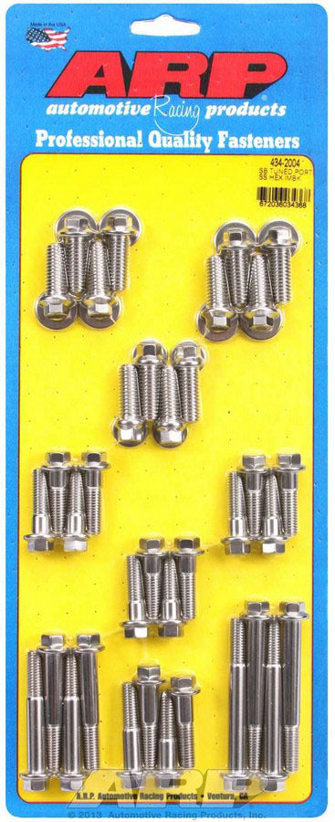 ARP SBC S/S Intake Bolt Kit 6pt.