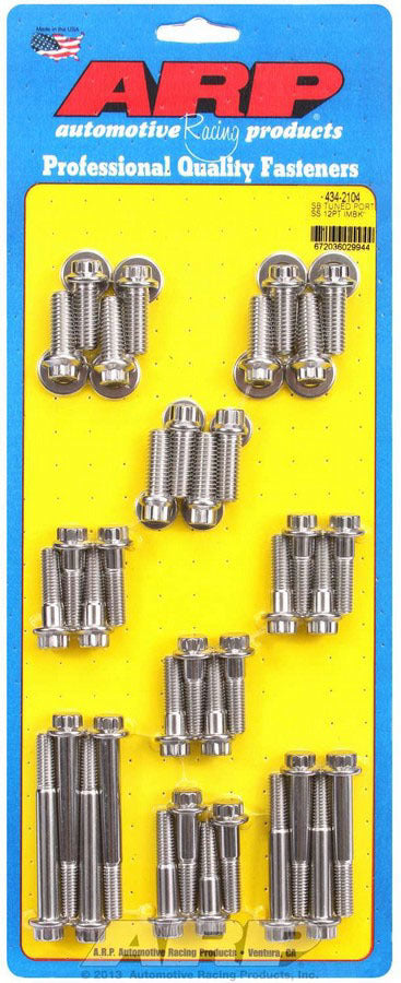 ARP SBC S/S Intake Bolt Kit 12pt.
