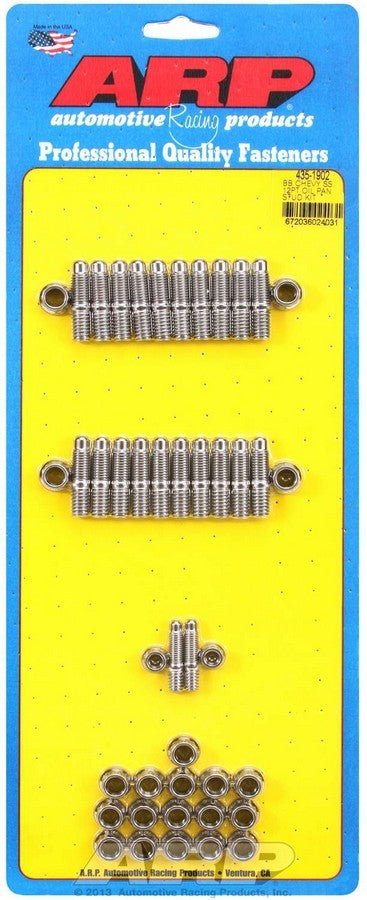 ARP BBC S/S Oil Pan Stud Kit - 12pt.
