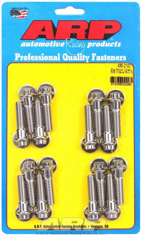ARP BBC S/S Intake Bolt Kit 12pt.