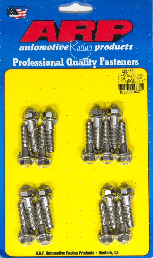 ARP Header Bolt Kit 6pt Mopar 5.7/6.1L Hemi