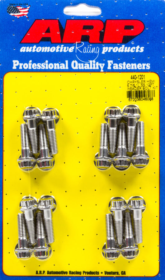 ARP Header Bolt Kit 12pt Mopar 5.7/6.1L Hemi