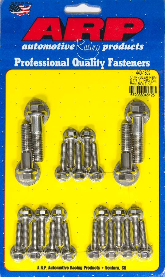 ARP Oil Pan 6pt Bolt Kit Mopar 5.7L/6.1L Hemi