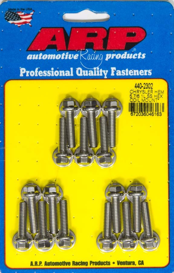 ARP Coil Bracket Bolt Kit 6pt Mopar 5.7/6.1L Hemi