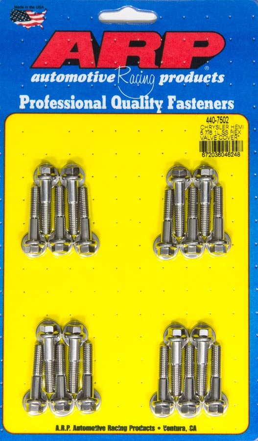 ARP Valve Cover Bolt Kit 6pt Mopar 5.7/6.1L Hemi
