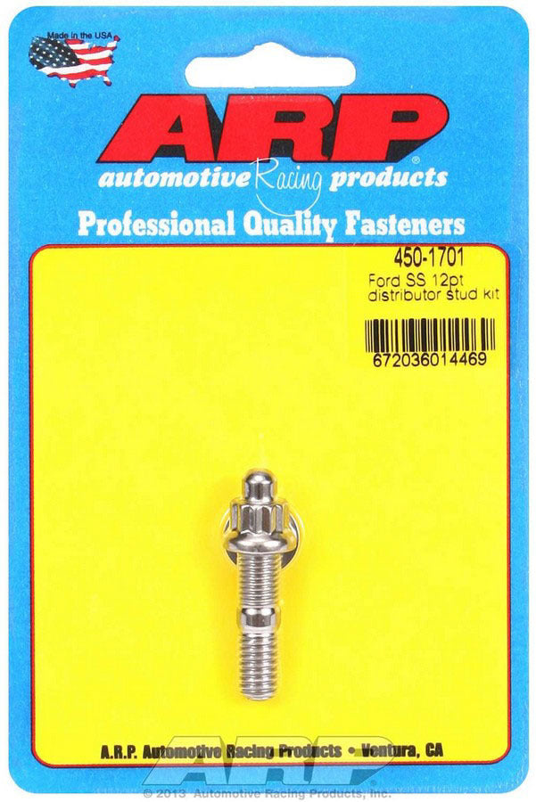 ARP Ford S/S Distributor Stud Kit 12pt.