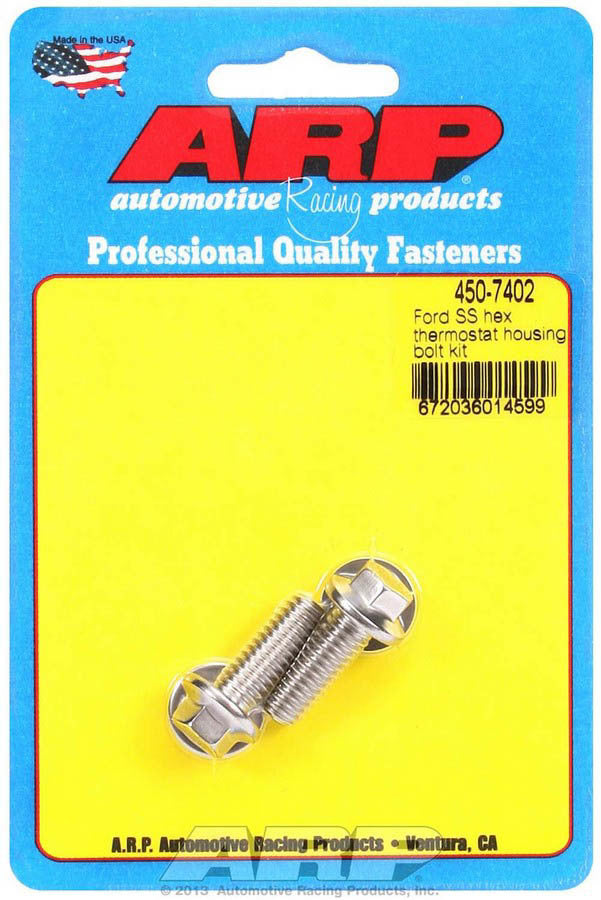ARP S/S Thermostat Housing Bolt Kit 6pt.