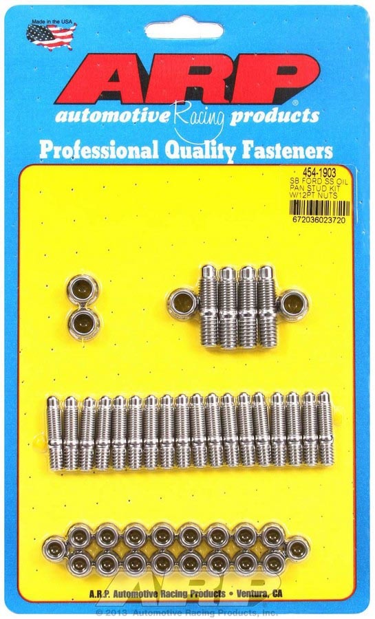 ARP SBF S/S Oil Pan Stud Kit 12pt.
