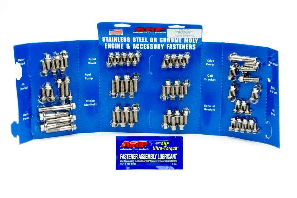 ARP SBC S/S Complete Engine Fastener Kit 6pt.