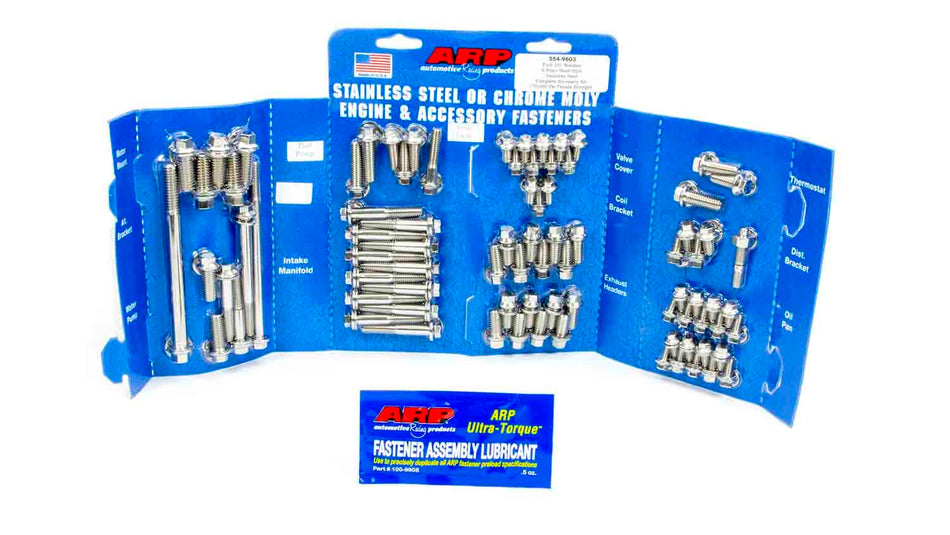 ARP SBF S/S Complete Engine Fastener Kit 6pt.