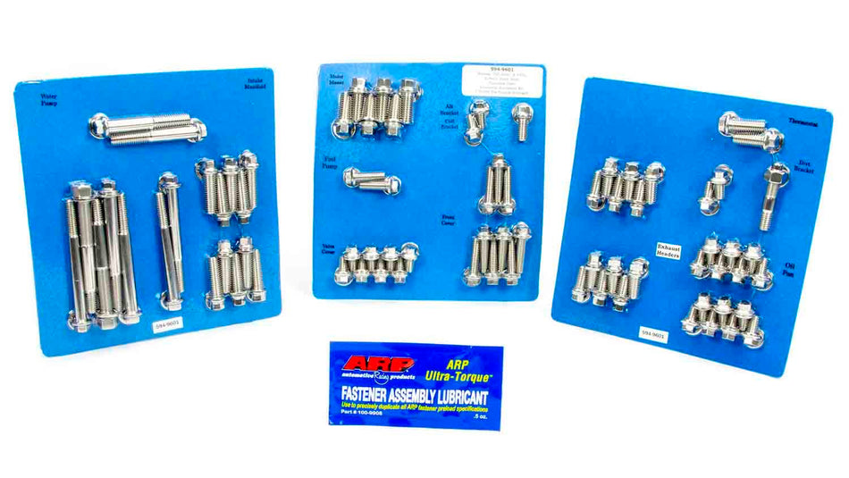 ARP Pontiac S/S Complete Engine Fastener Kit 6pt.