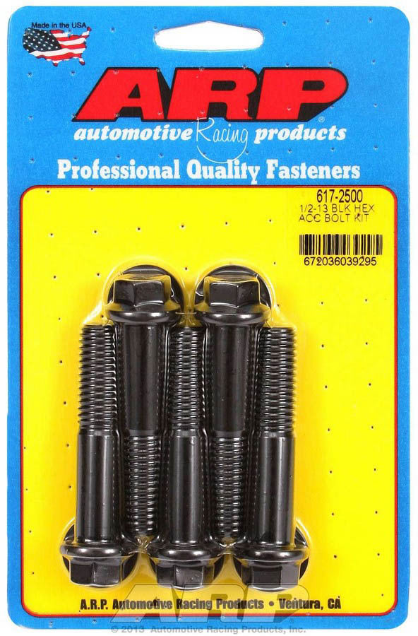 ARP Bolt Kit 6pt 5pk 1/2-13 x 2.500
