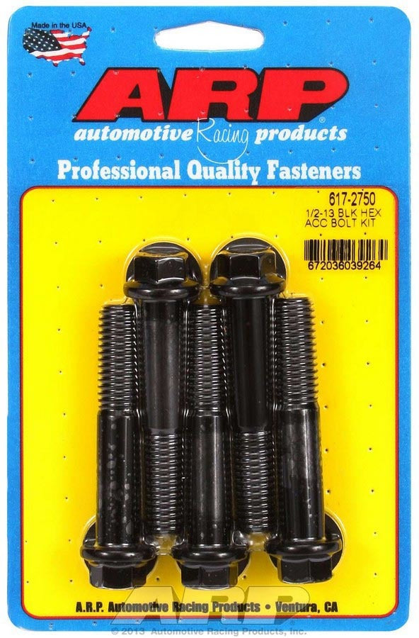 ARP 1/2-13 x 2.750 6pt Bolt Kit (5pk)