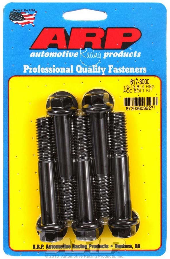 ARP Bolt Kit - 6pt. (5) 1/2-13 x 3.000