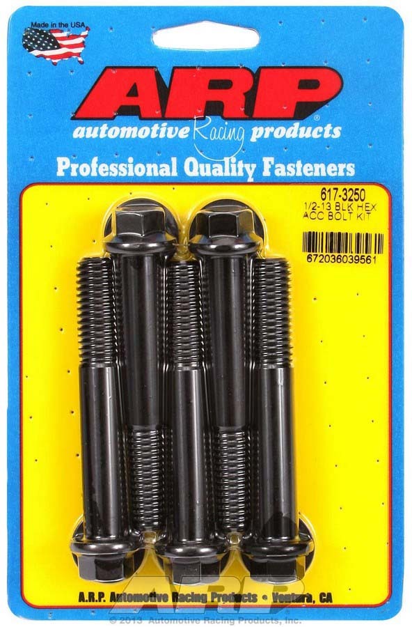 ARP 1/2-13 x 3.250 6pt Bolt Kit 5pk