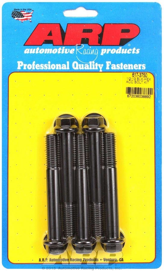ARP 1/2-13 x 3.750 6pt Bolt Kit 5pk