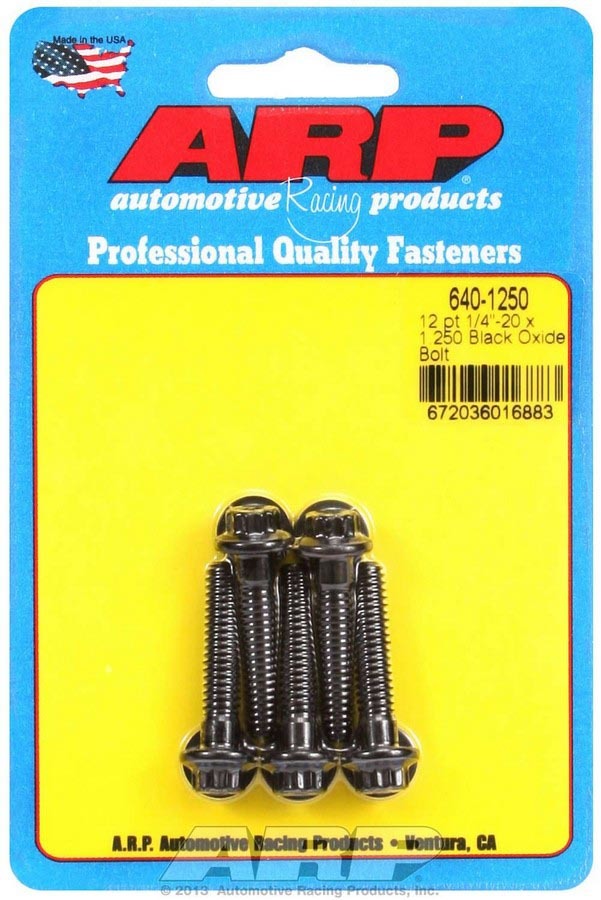 ARP Bolt Kit - 12pt. (5) 1/4-20 x 1.250