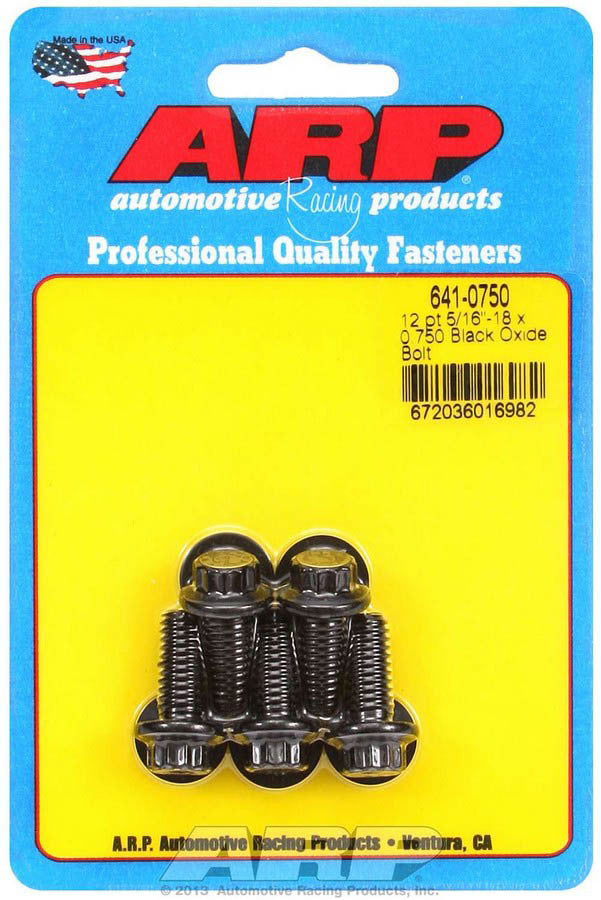 ARP Bolt Kit - 12pt. (5) 5/16-18 x .750
