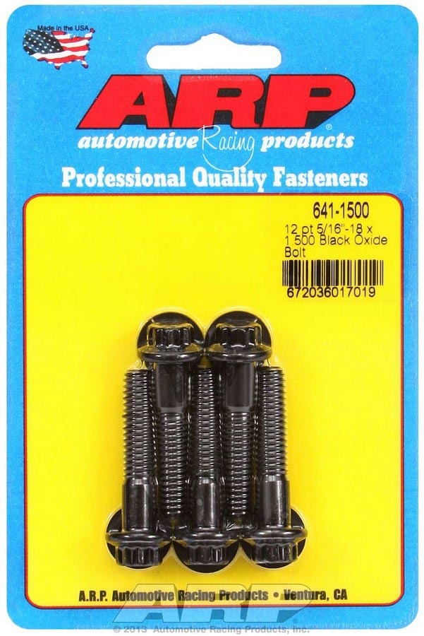 ARP Bolt Kit - 12pt. (5) 5/16-18 x 1.500